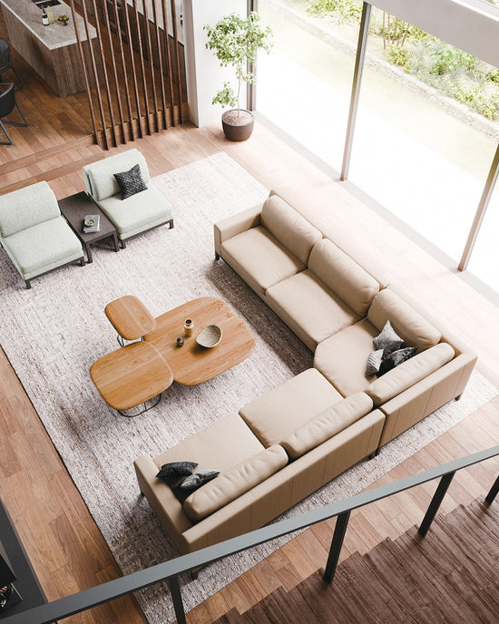 QUODO Left or Right Arm Sofa by CondeHouse