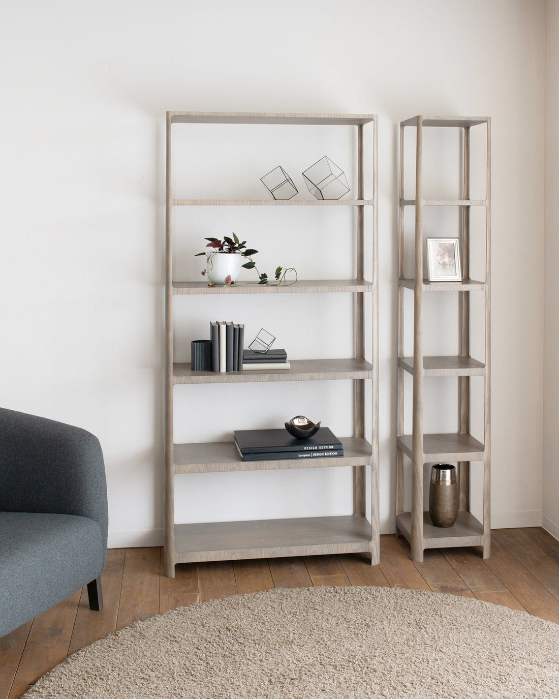 SORAHE Shelving, Japanese Ash Gray Wash