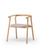 SPLINTER Armchair (upholstered seat) Japanese Oak Natural