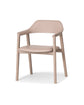 TEN Armchair Upholstered Back (Upholstered Seat) Japanese Ash Gray Wash