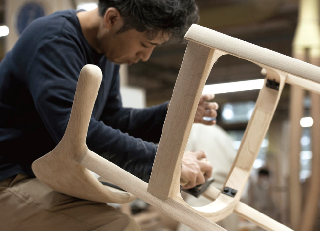 CondeHouse craftsman shaping chair 