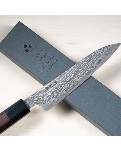 Mastercraftsmanship Damascus Petit Japanese Knife