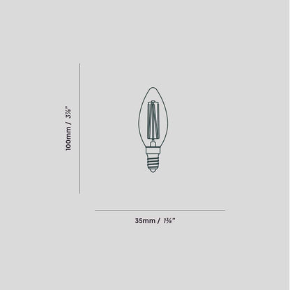 Candle E12 LED Bulb