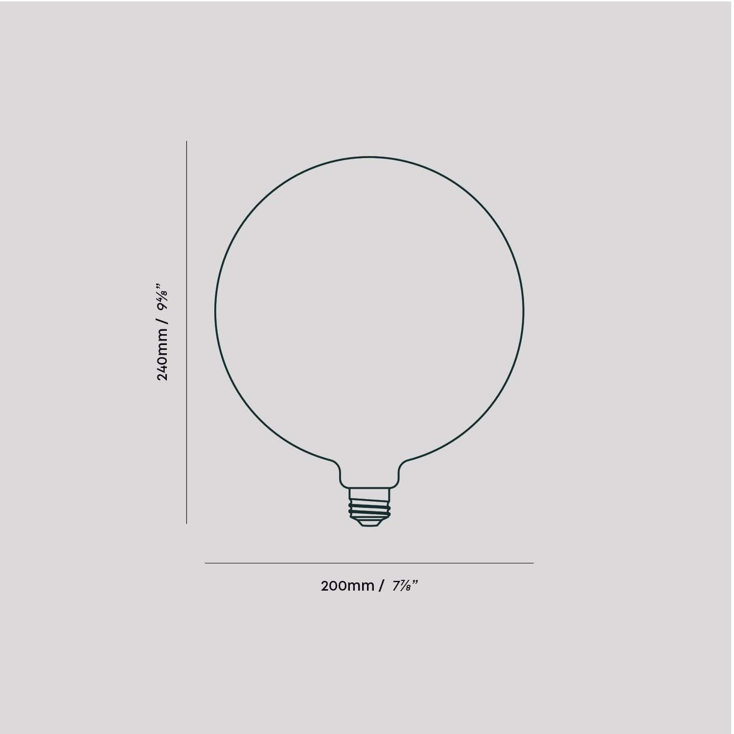 Sphere V E26 Dim-to-Warm LED Bulb