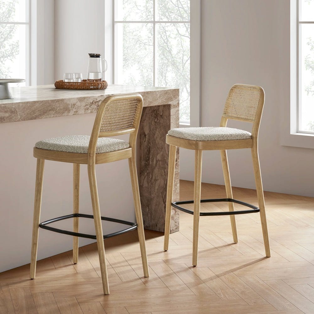 Castlery Edith Cane Bar Stool