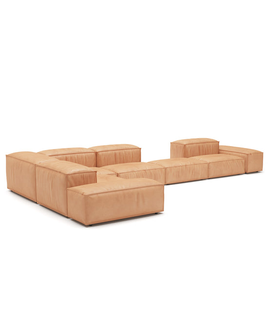Eternity Modern Extrasoft Low Profile Modular Block Sofa | Combination 003
