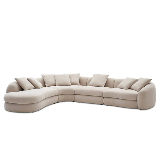 Castlery Fable Performance Fabric Extended Chaise Sectional Sofa