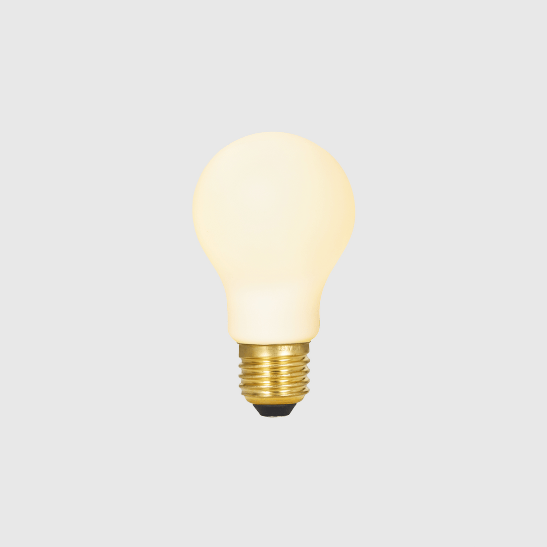 Globe E26 Matte White LED Bulb