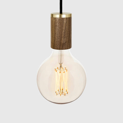 Gaia Pendant Light in Walnut