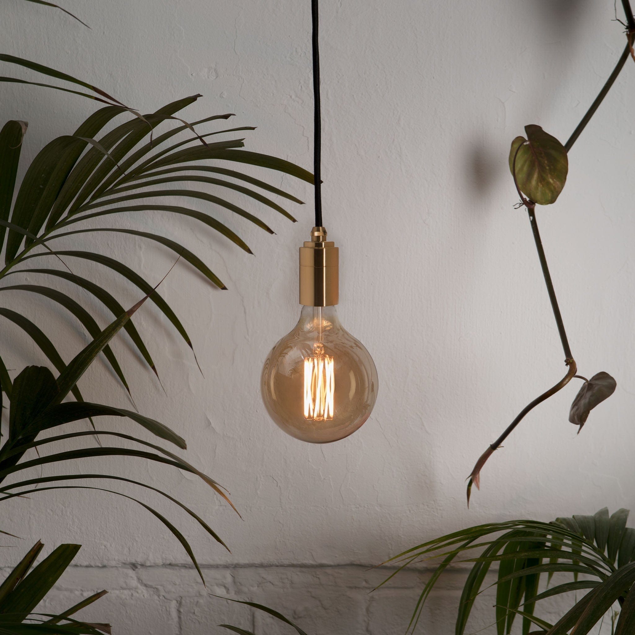 Gaia Pendant Light in Brass