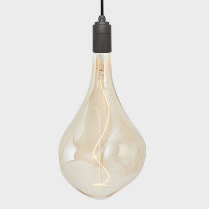 Triple Pendant in Brass + Voronoi III