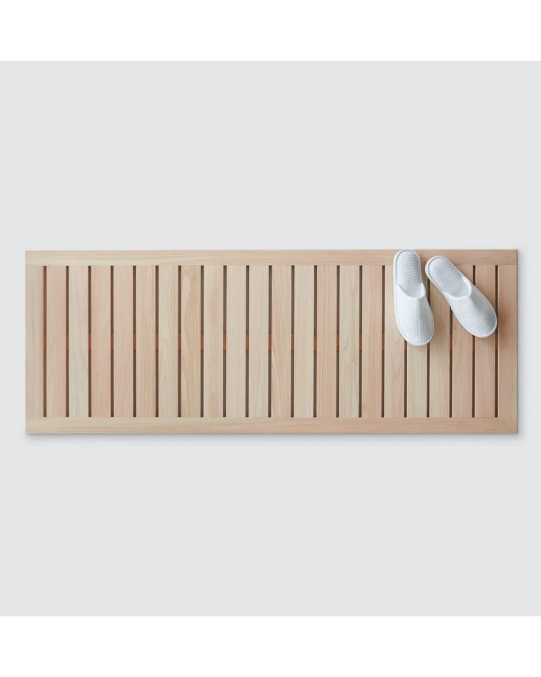 The Citizenry Hinoki Wood Bath Runner