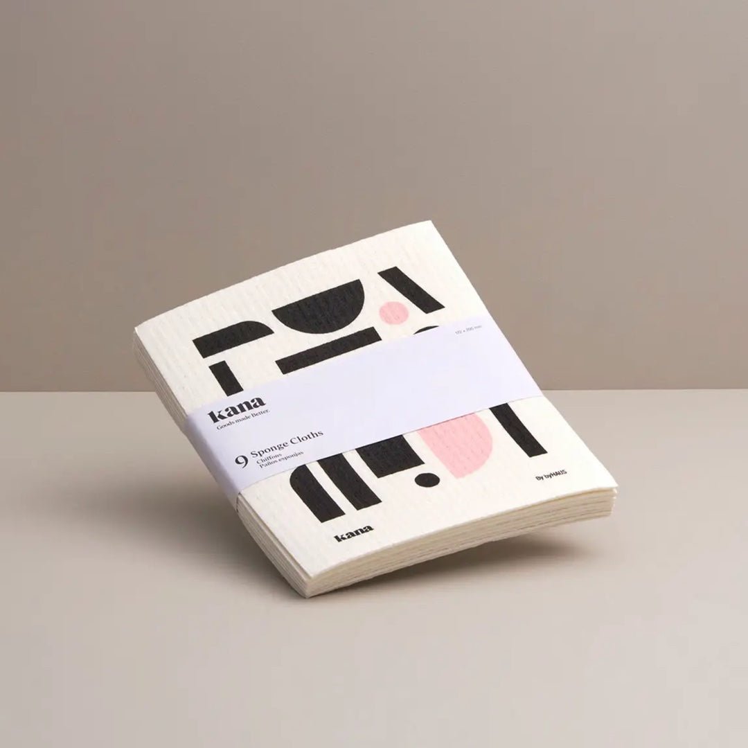 Kana Swedish Dishcloths | Set of 9 - Design by ByHaus Studio