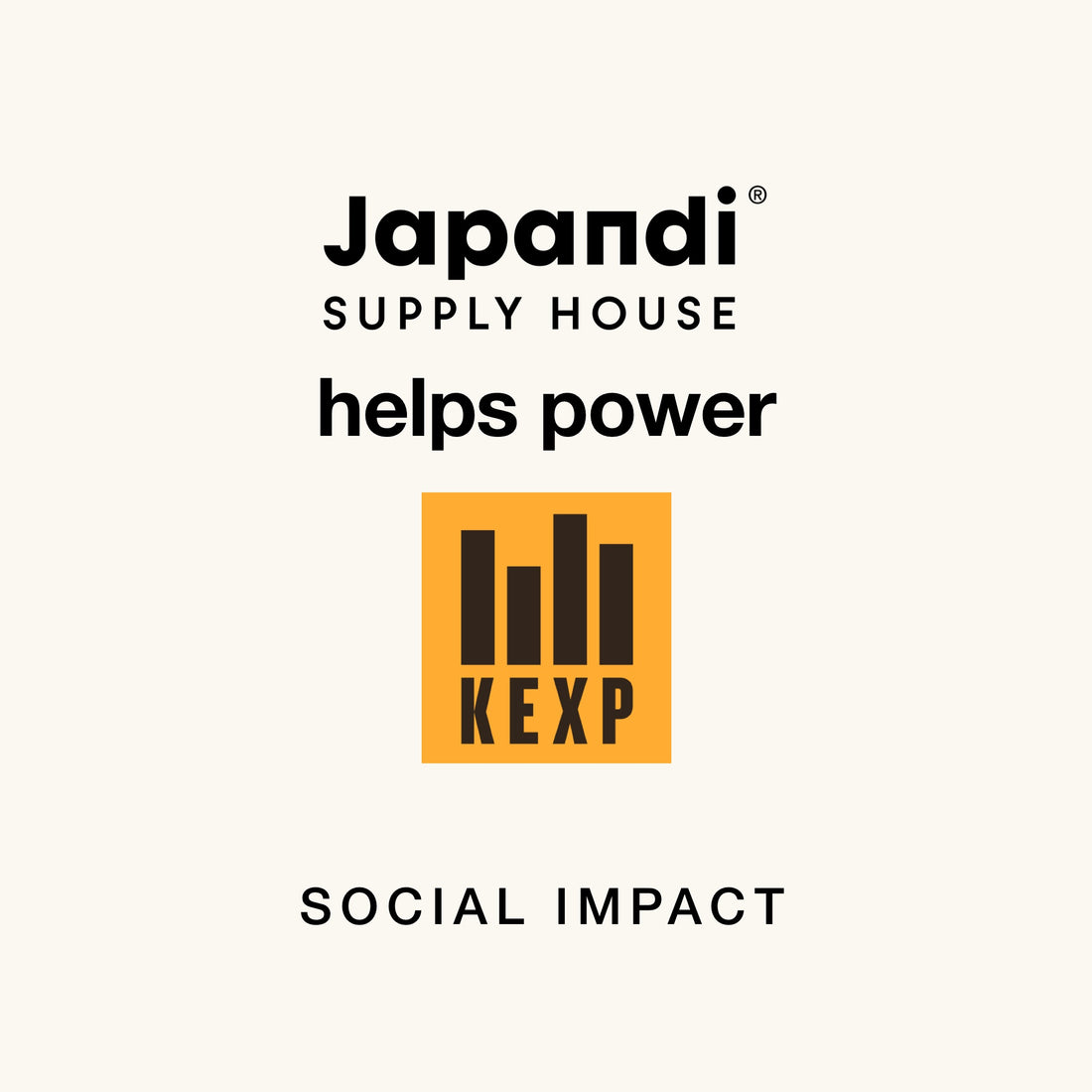 Japandi Supply House helps power KEXP