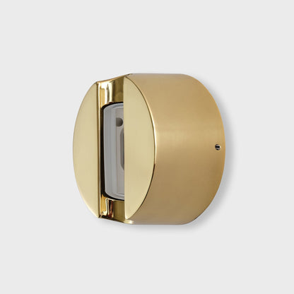 Kilter Sconce in Solid Brass