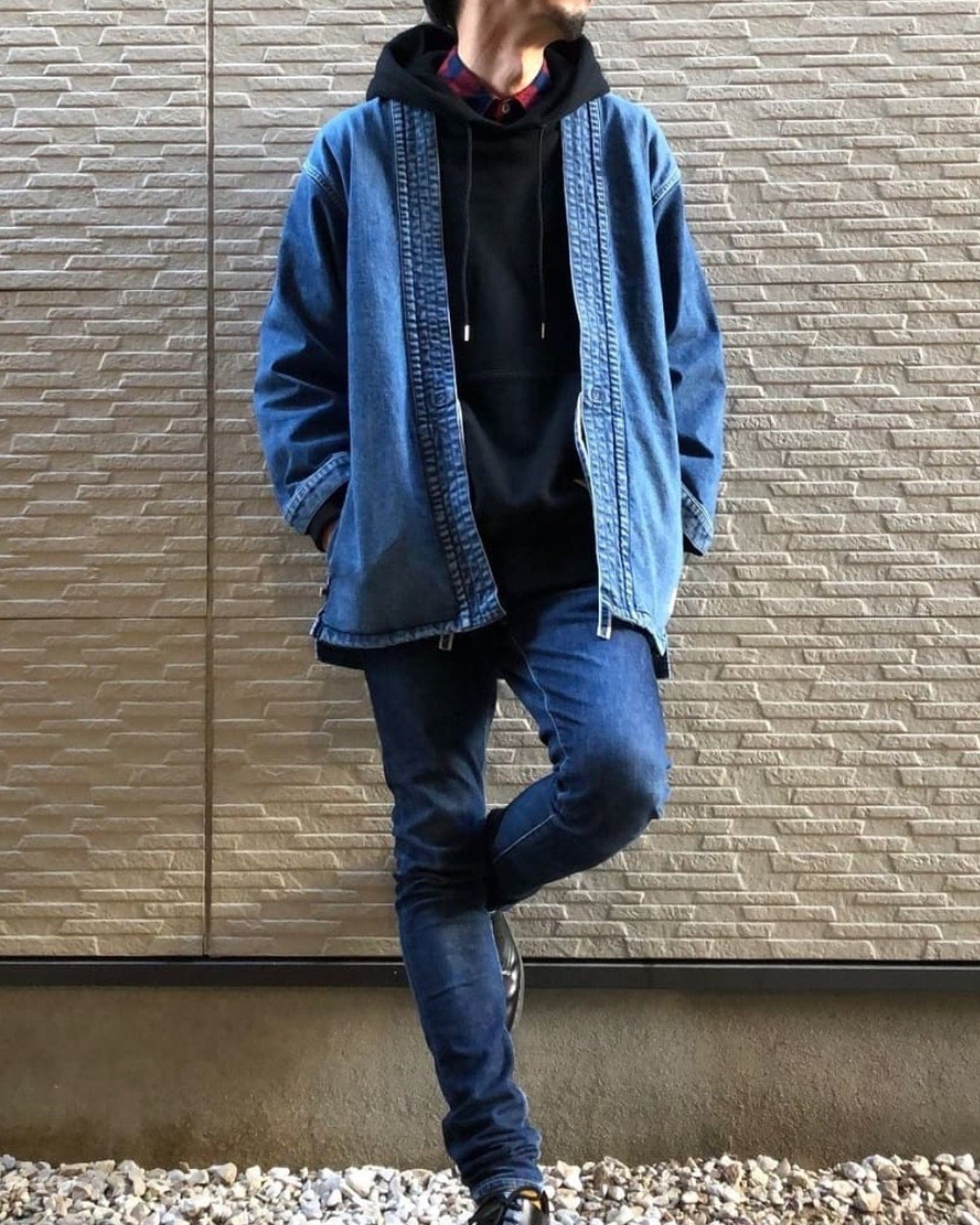 Mastercraftsmanship Kimono Denim Jacket - Long Sleeve