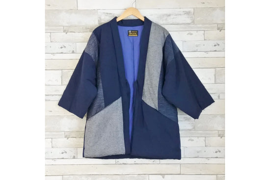 Hanten Coat with Padding - Kimono Style