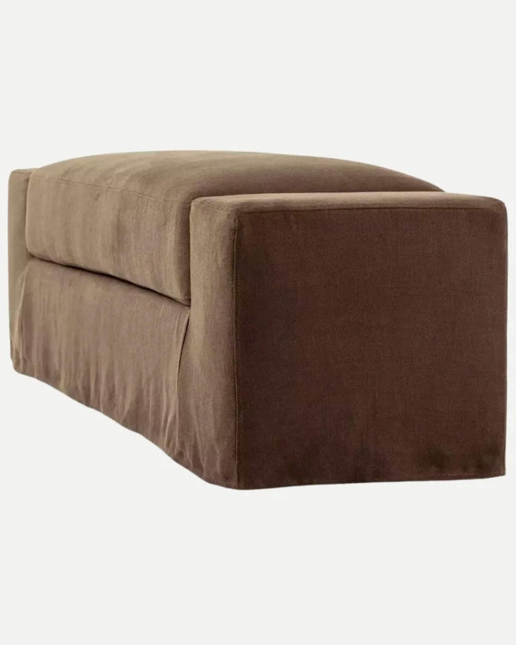 Lindye Galloway Shop Lexi Wide Arm Slipcover Accent Bench
