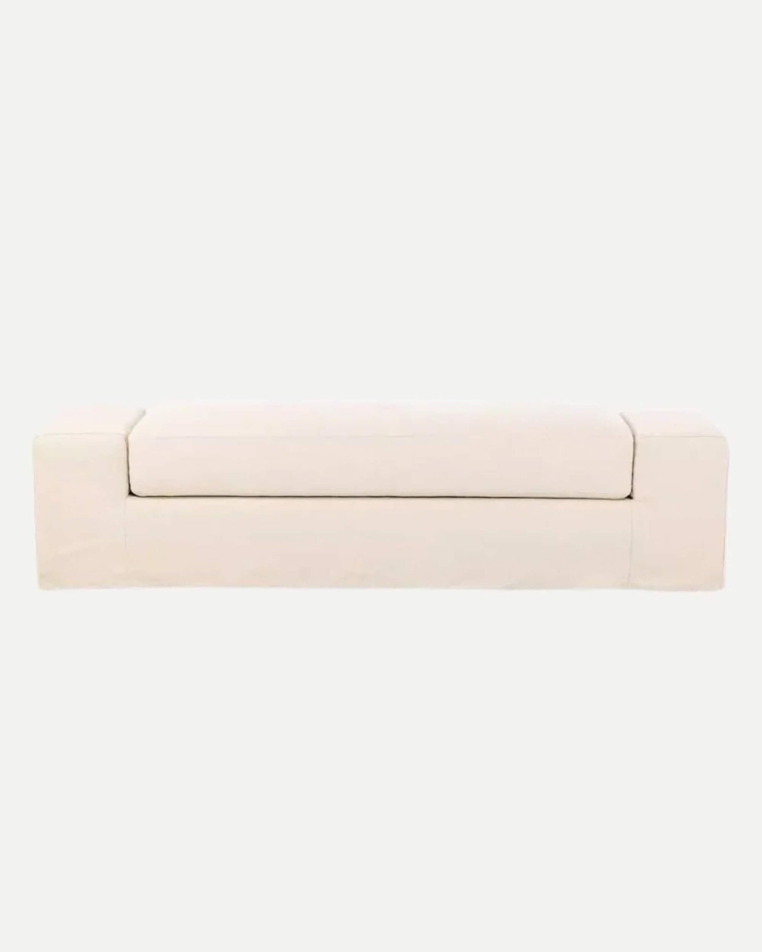 Lindye Galloway Shop Lexi Wide Arm Slipcover Accent Bench
