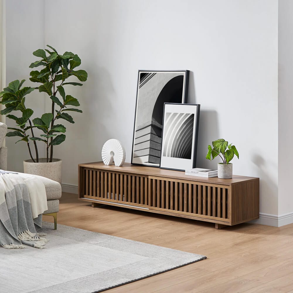 Castlery Luka TV Stand, Walnut