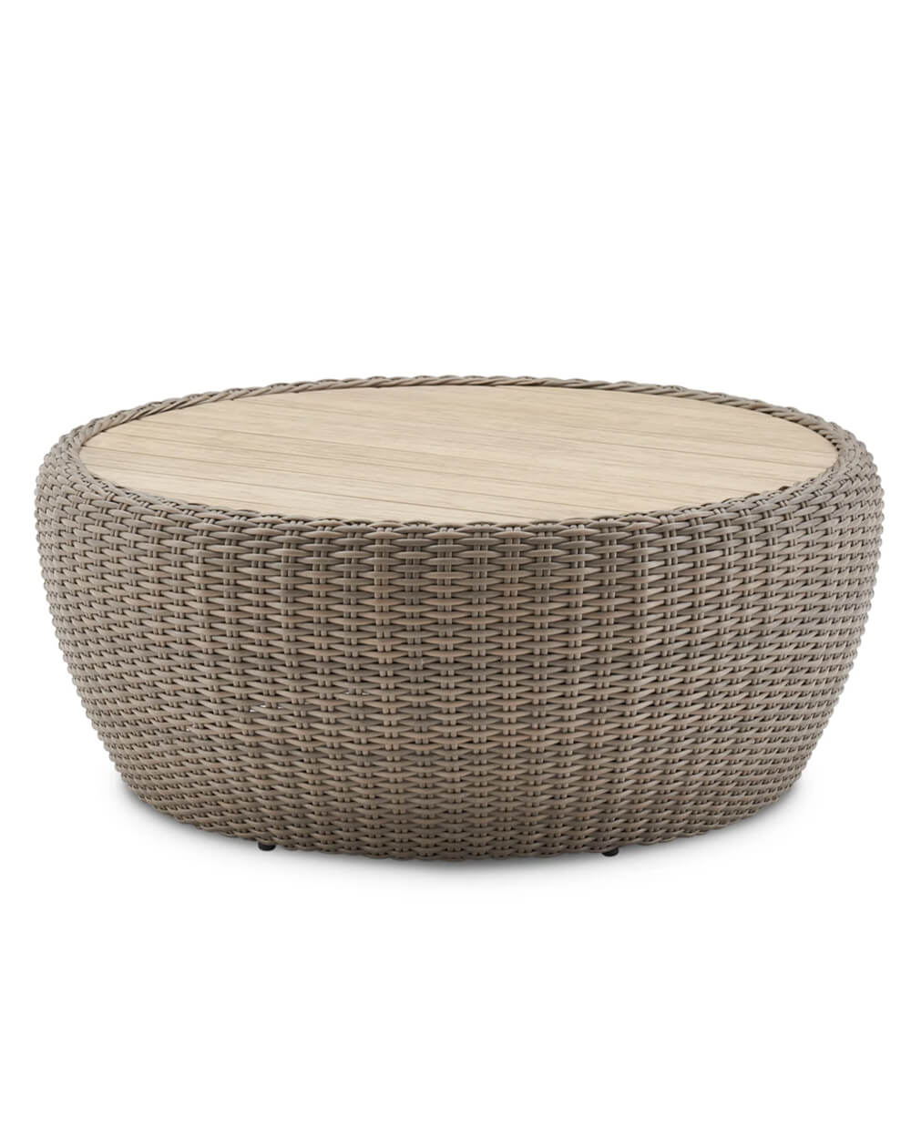 Castlery Malta Outdoor Round Drum Coffee Table