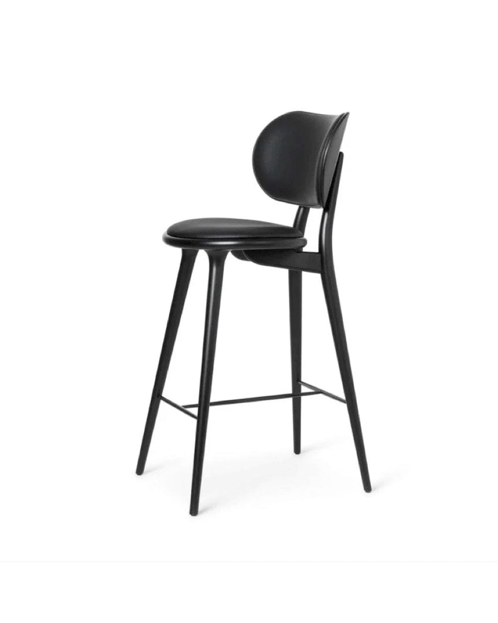 Mater-HighStoolBackrest69cm, Black