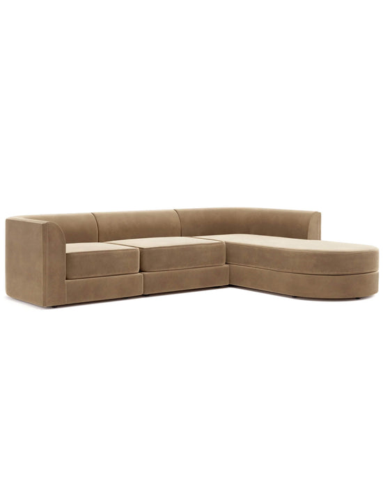 TRNK Maura 3-Seater Chaise Sectional