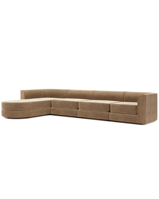 TRNK Maura 4-Seater Chaise Sectional