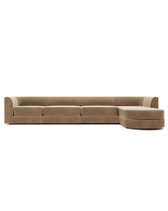 TRNK Maura 4-Seater Chaise Sectional