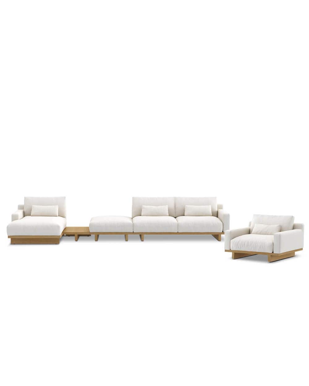Citizenry Mori Build-Your-Own Living Room Set, 4-5 Seater