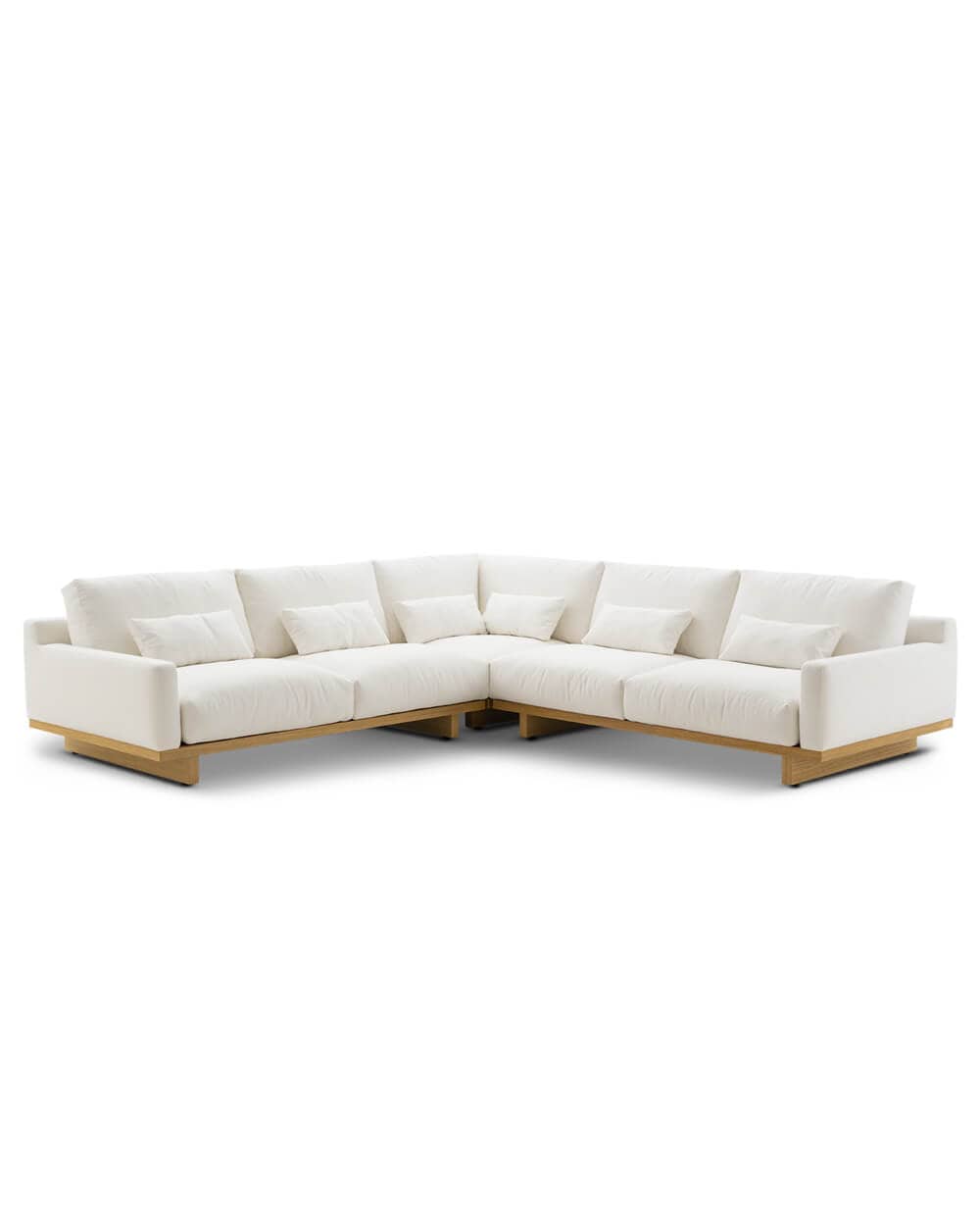 Citizenry Mori Performance Fabric L-Shape Sectional Sofa