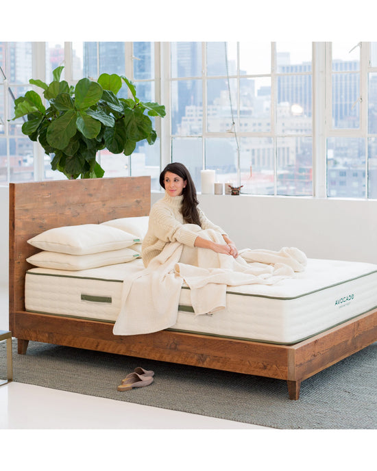 Natural Wood Bed Frame