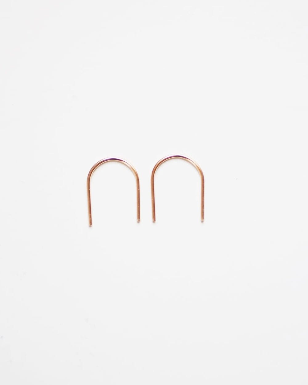 Mini Arc Minimalist Wire Earrings