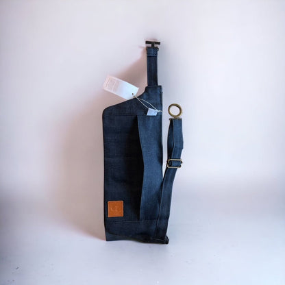 TW Workshop x 1.61 Soft Goods / Denim and Leather Bum Bag Back