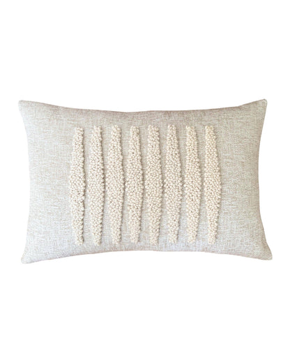 Punch Needle Lumbar - Zulu Pattern No 4. Cream