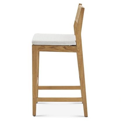 Castlery Rio Outdoor Teak Bar Stool