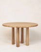 House of Leon Round Topa Topa Dining Table - White Oak