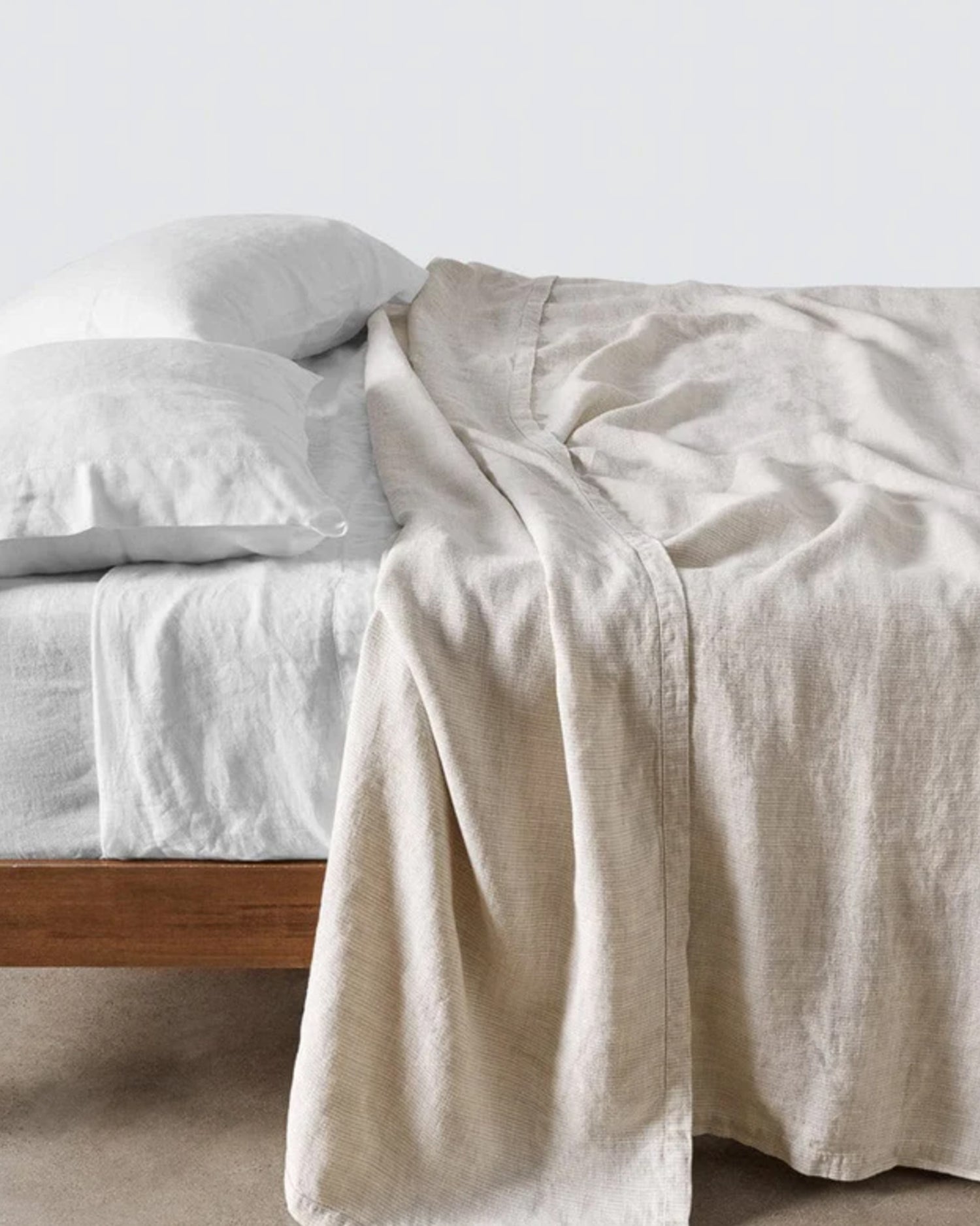 The Citizenry Stonewashed Linen Bed Cover