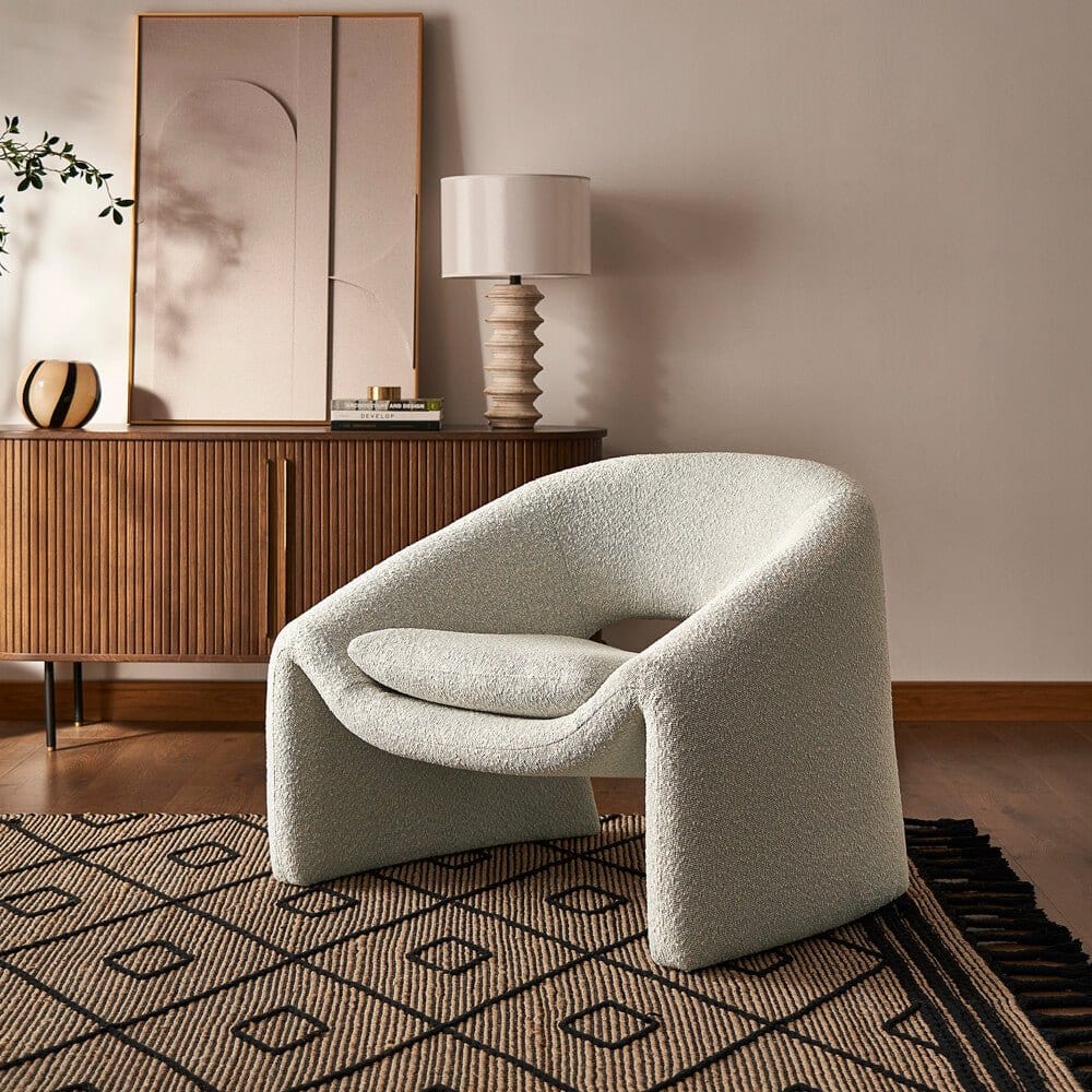 Castlery Sacha Performance Bouclé Armchair