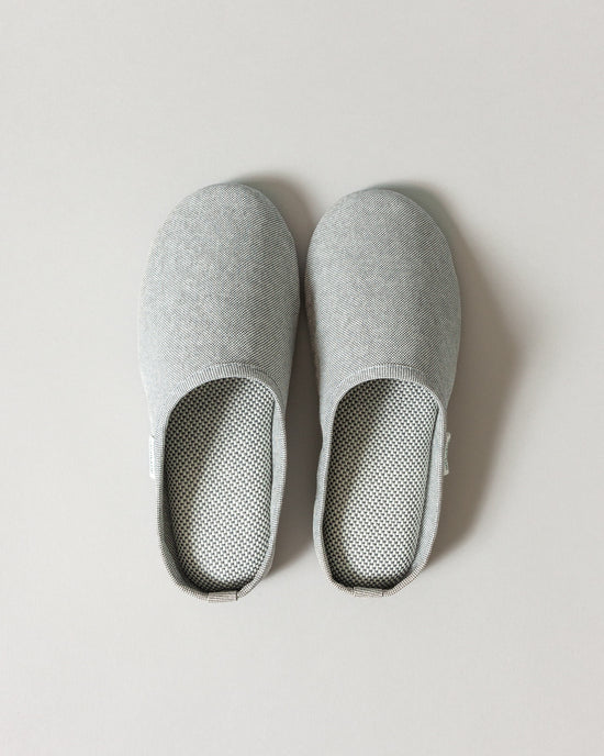 Sasawashi Japanese Room Shoes, Grey