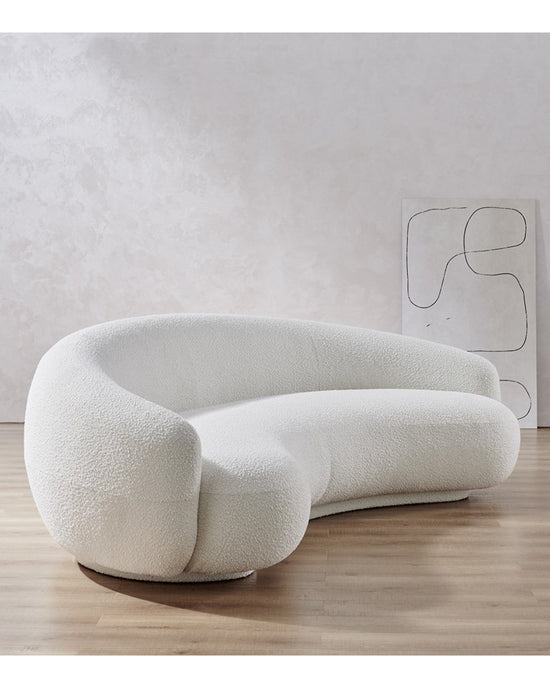 Eternity Modern Savelle Modern Curved Sofa