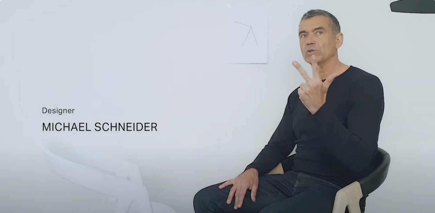 Load video: SAN Chair by Designer Michael Schneider