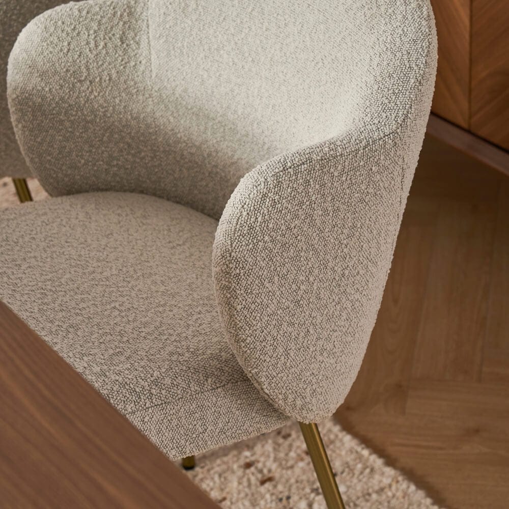 Castlery Simone Performance Bouclé Chair