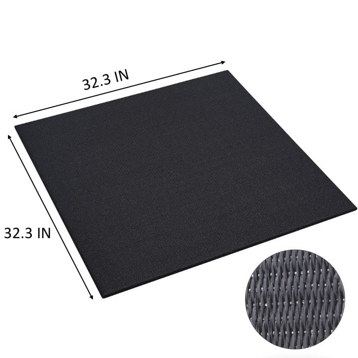 Saien-Sparkle BLACK INK Tatami Mat