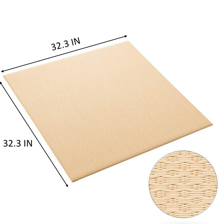 Sazanami WHITE BROWN Tatami Mat