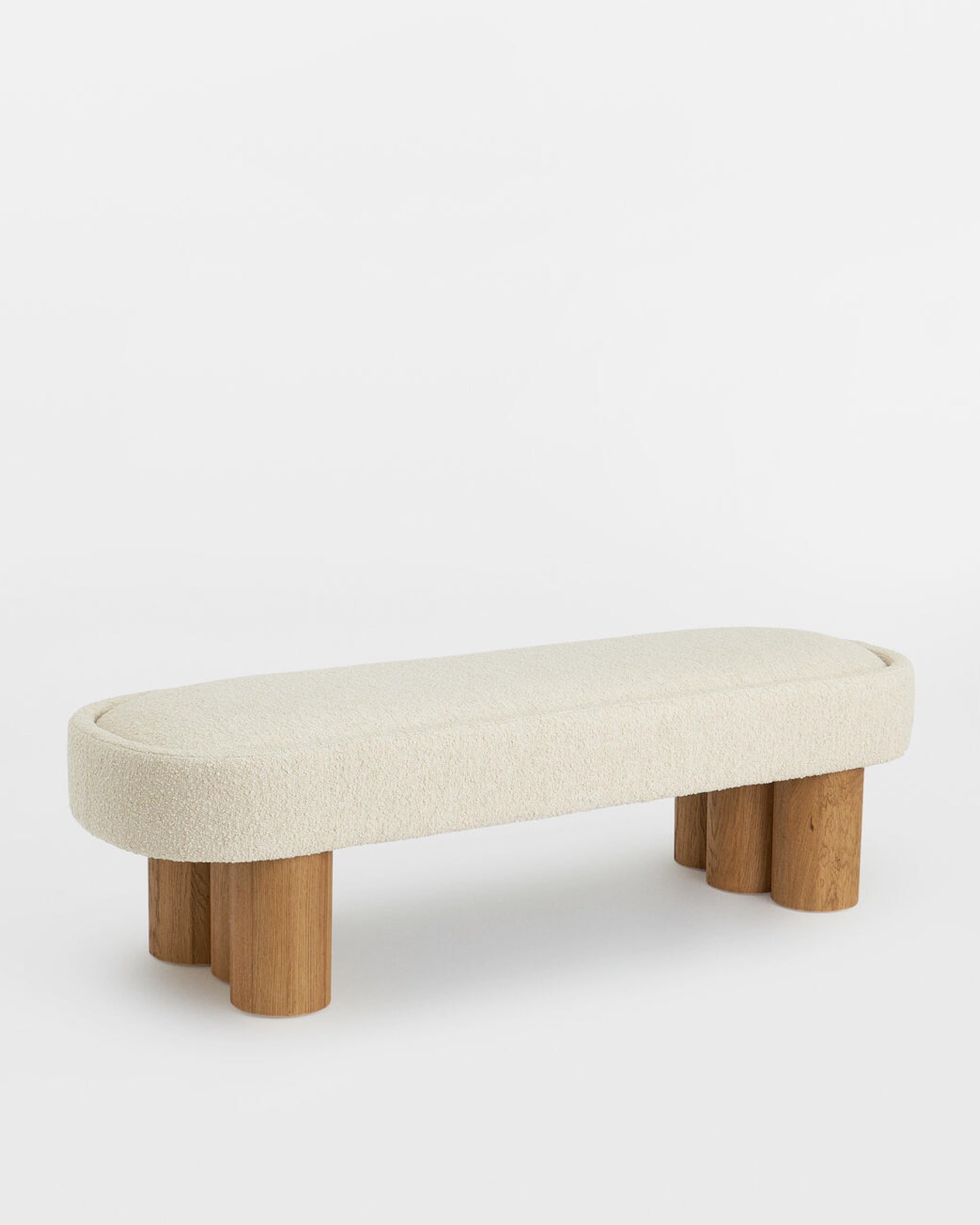 Nieve Bench - Boucle Sand