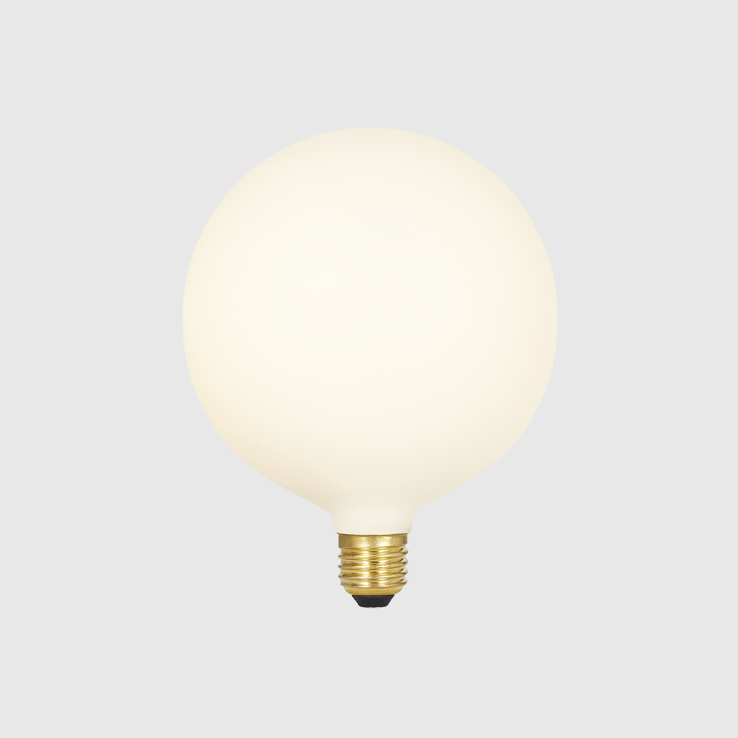 Bower Pendant Light Medium in Oyster White + Sphere IV