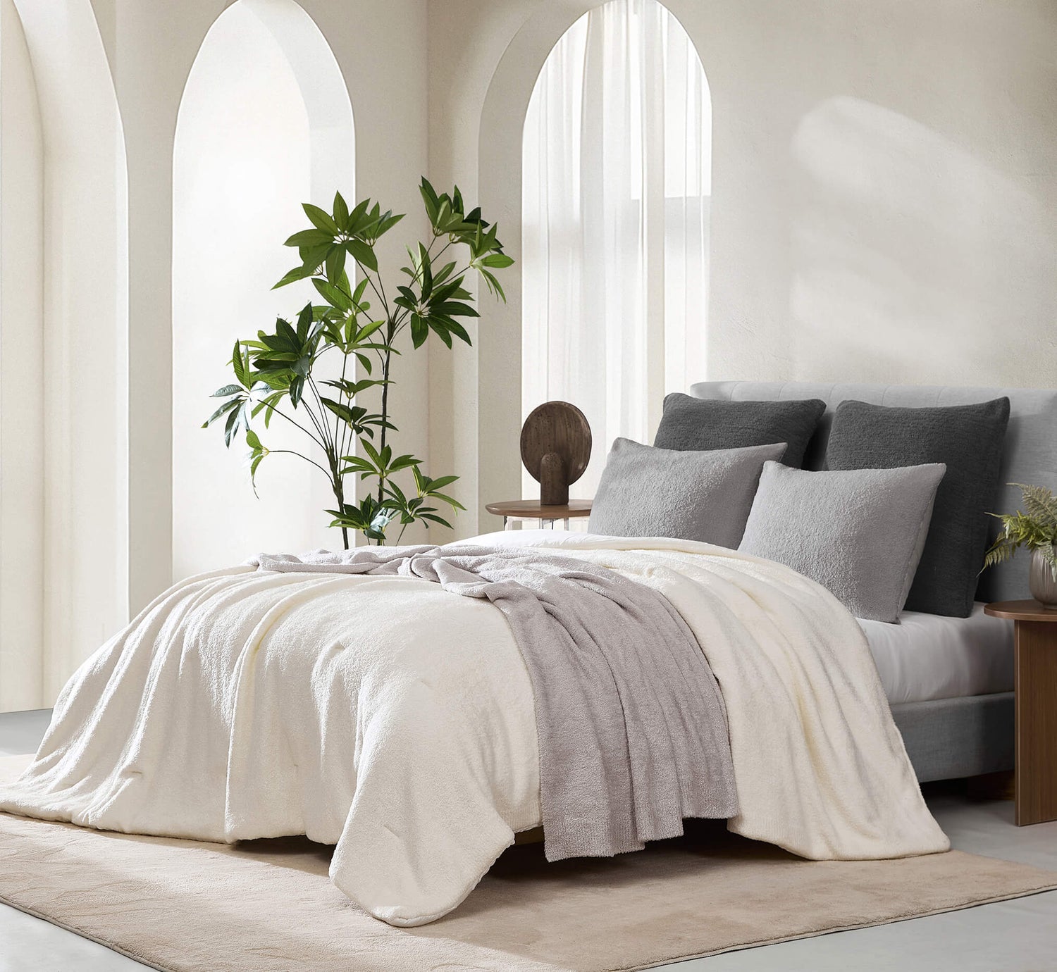 Cloud Silque + Silky Lyocell Sham Set