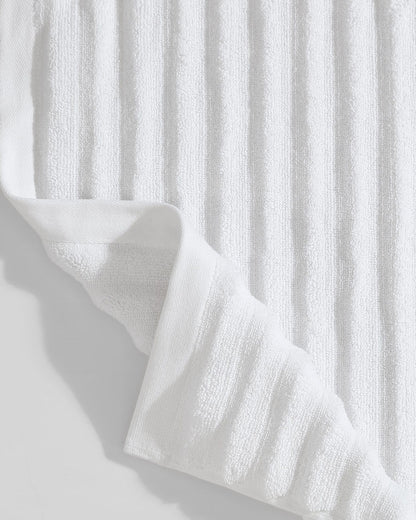 Turkish Cotton Rib Bath Mat
