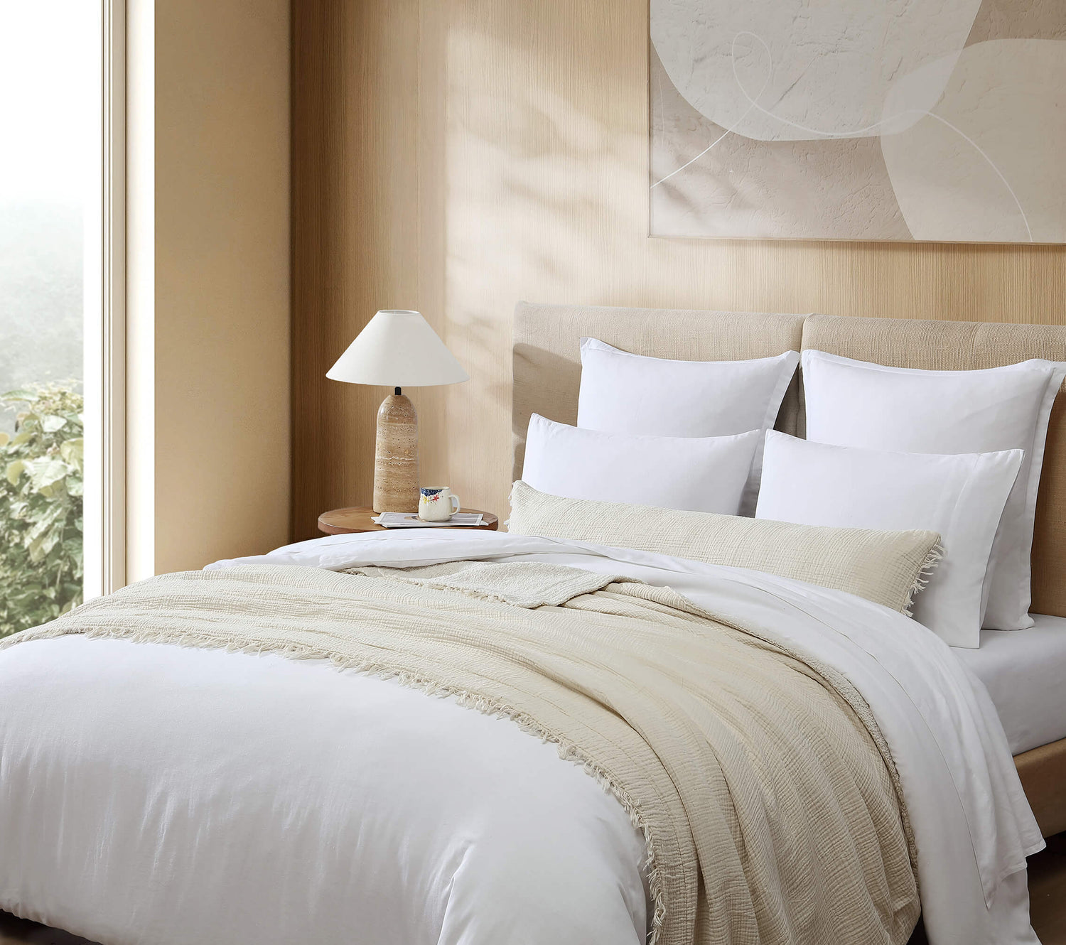 Snug Muslin Body Pillow